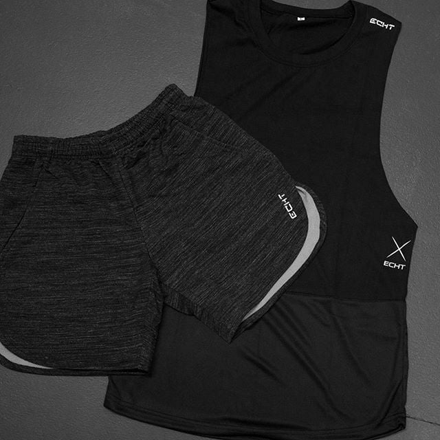 Men's Live Fit Athletic Shorts - Breathable Training Pants