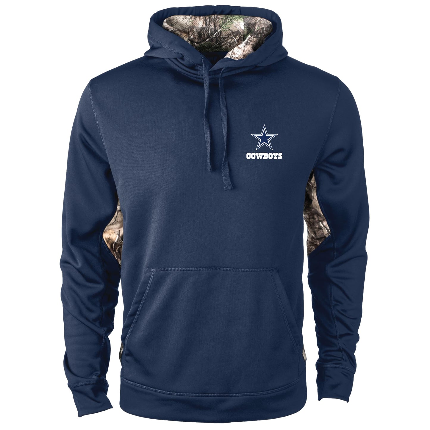 dunbrooke Mens Dallas Cowboys Ranger Pullover Hoodie Navy