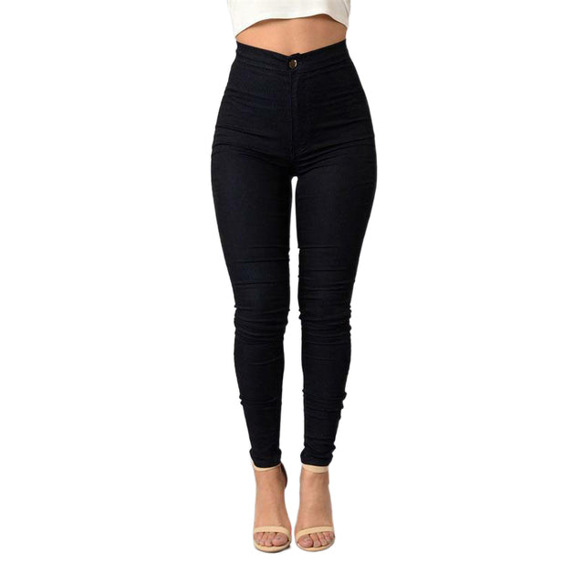 Trendy Slim Fit Women's Skinny Jeans in Candy Colors