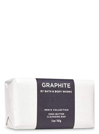 Bath and Body Works GRAPHITE For Men Shea Butter Cleansing Bar 4.2 oz