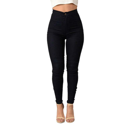 Trendy Slim Fit Women's Skinny Jeans in Candy Colors