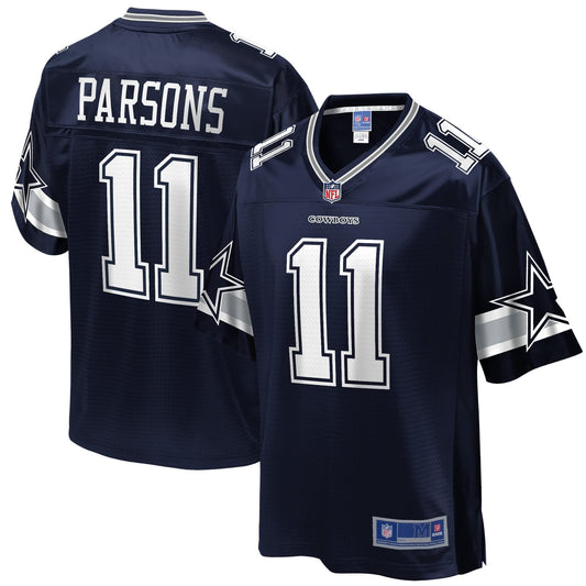 Mens Micah Parsons Navy Dallas Cowboys Replica Jersey XX-Large