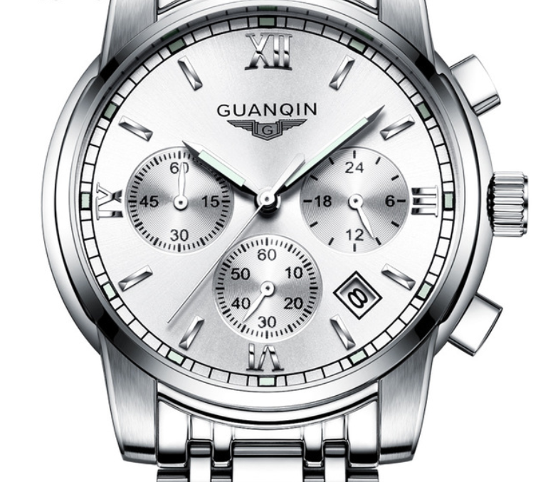 Luminous Steel Band Outdoor Sports Watch