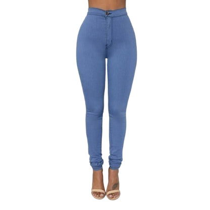 Trendy Slim Fit Women's Skinny Jeans in Candy Colors